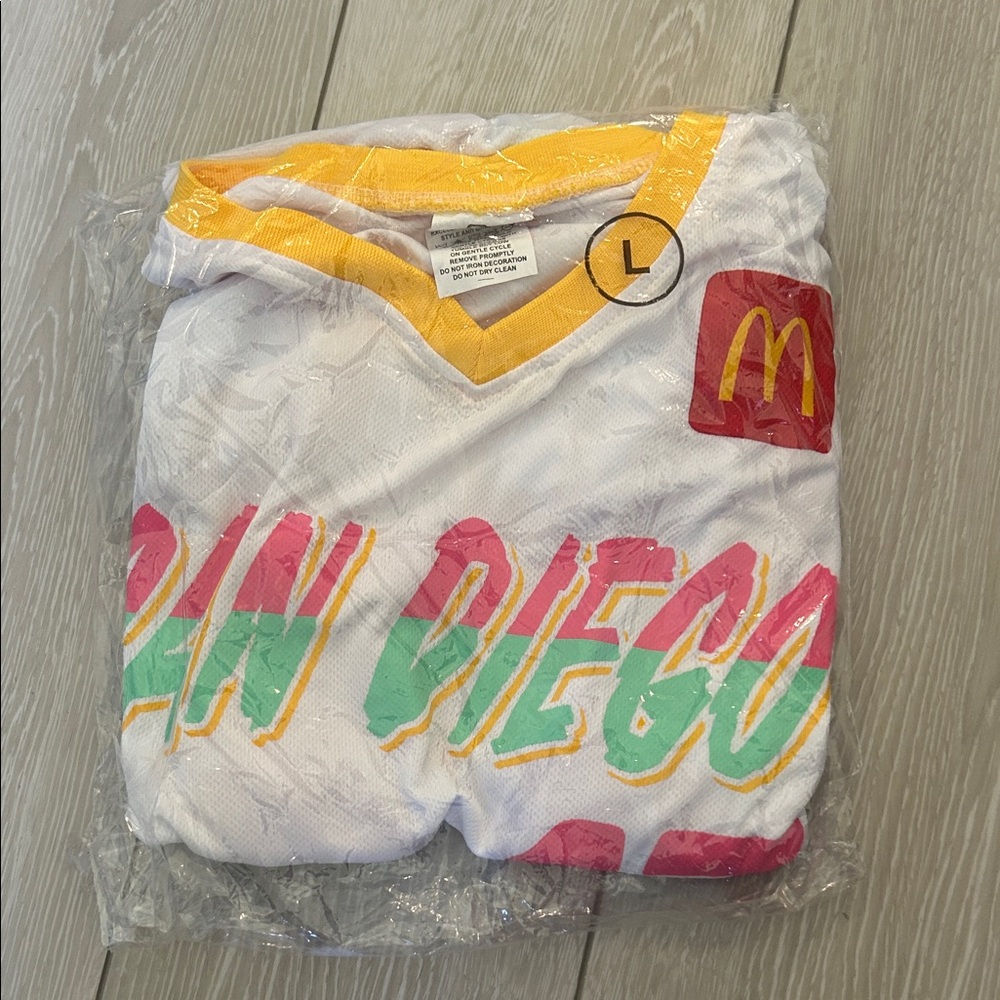 Manny Machado San Diego Padres basketball McDonalds jersey